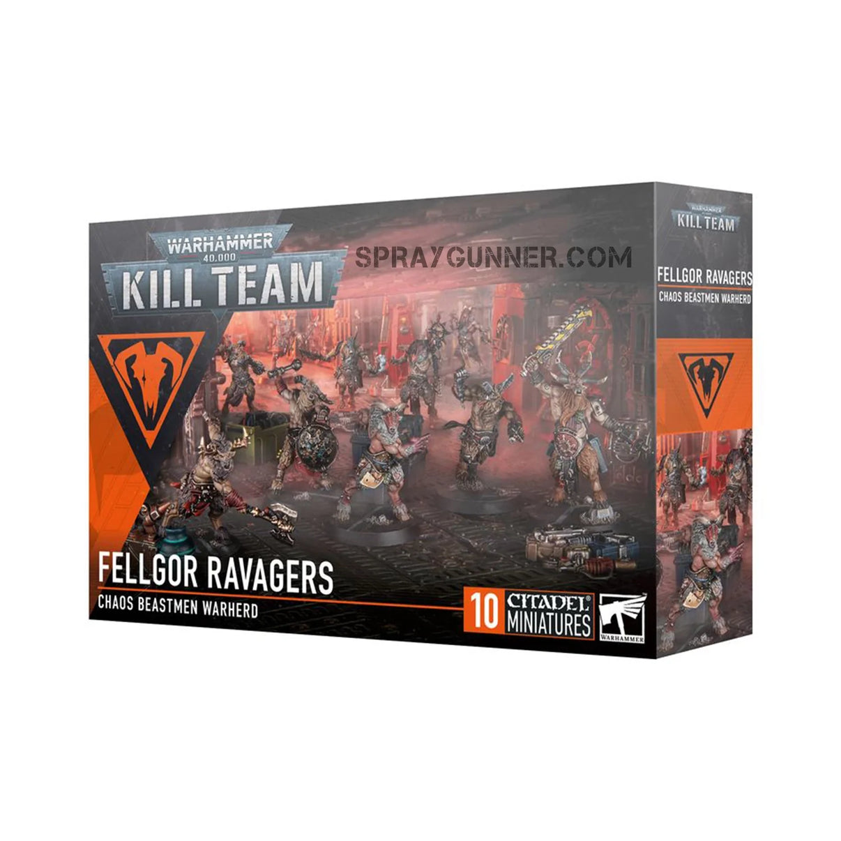Warhammer 40000: Kill Team - Fellgor Ravagers Chaos Beastmen Warherd