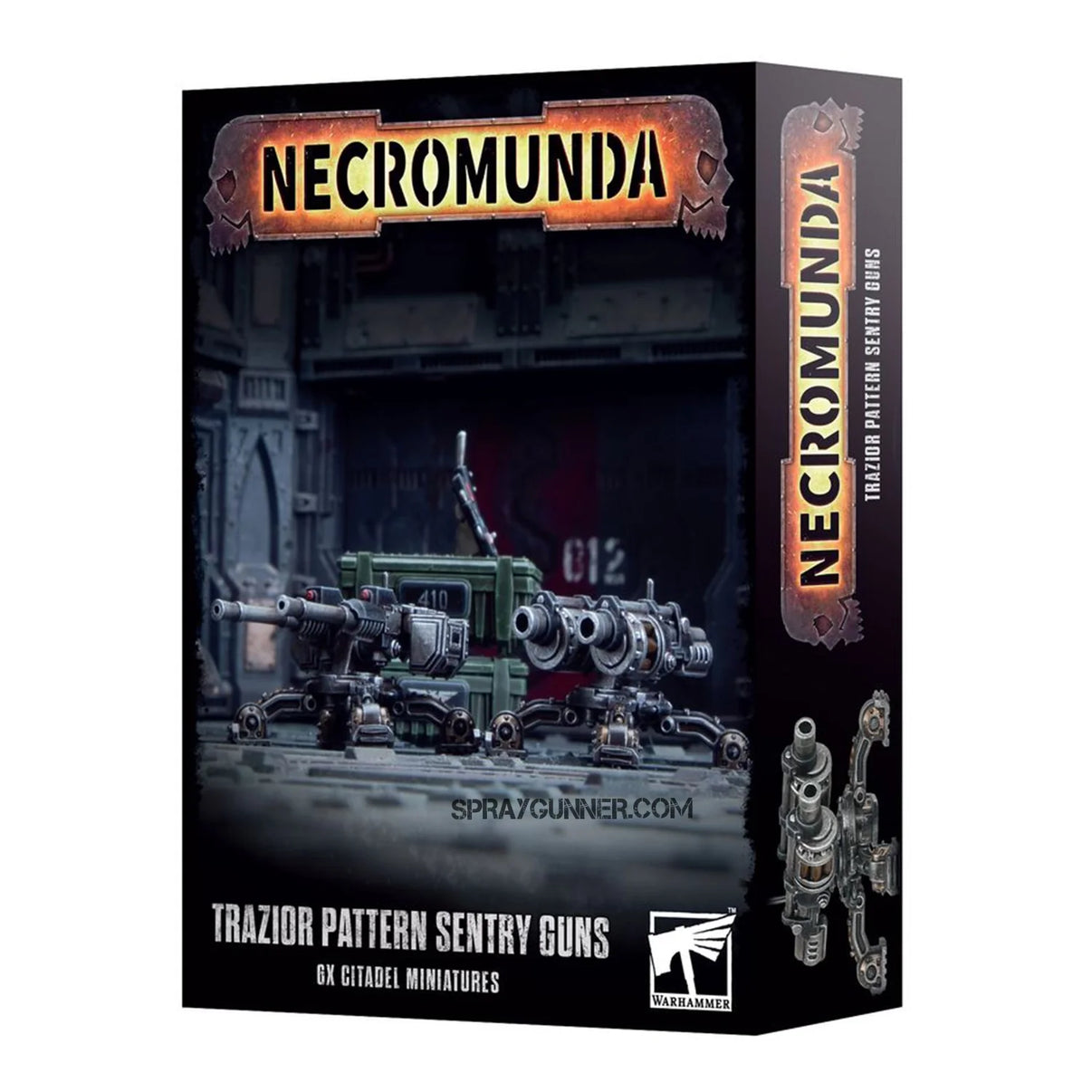 Necromunda: Trazior Pattern Sentry Guns 6X Citadel Miniatures