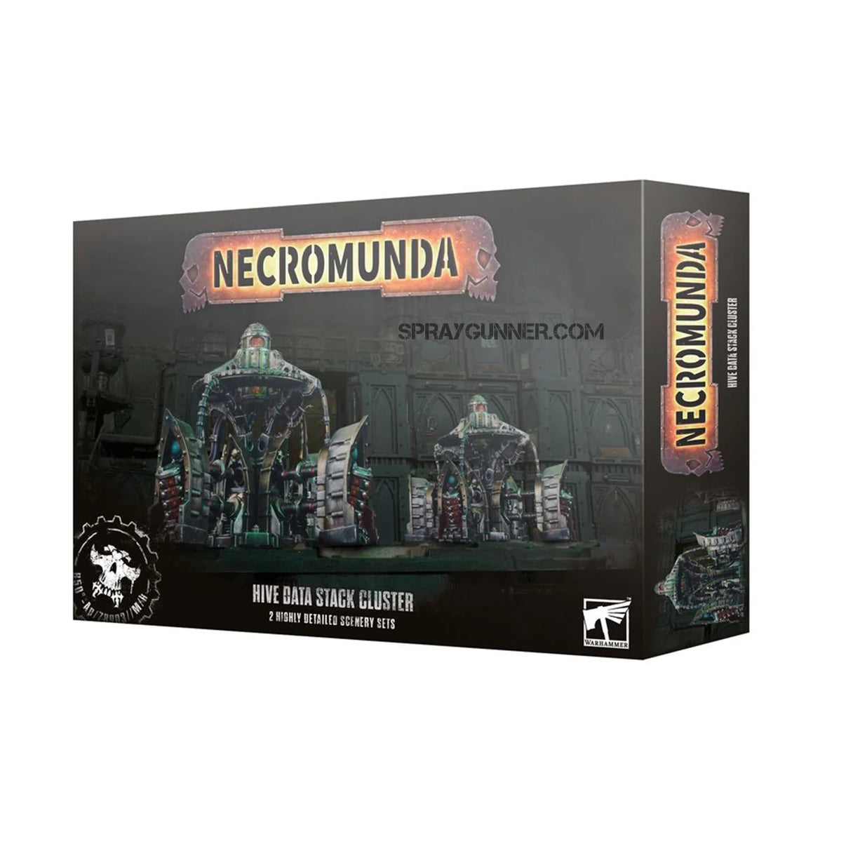 Necromunda: Hive Data Stack Cluster 2 Highly Detailed Scenary Sets