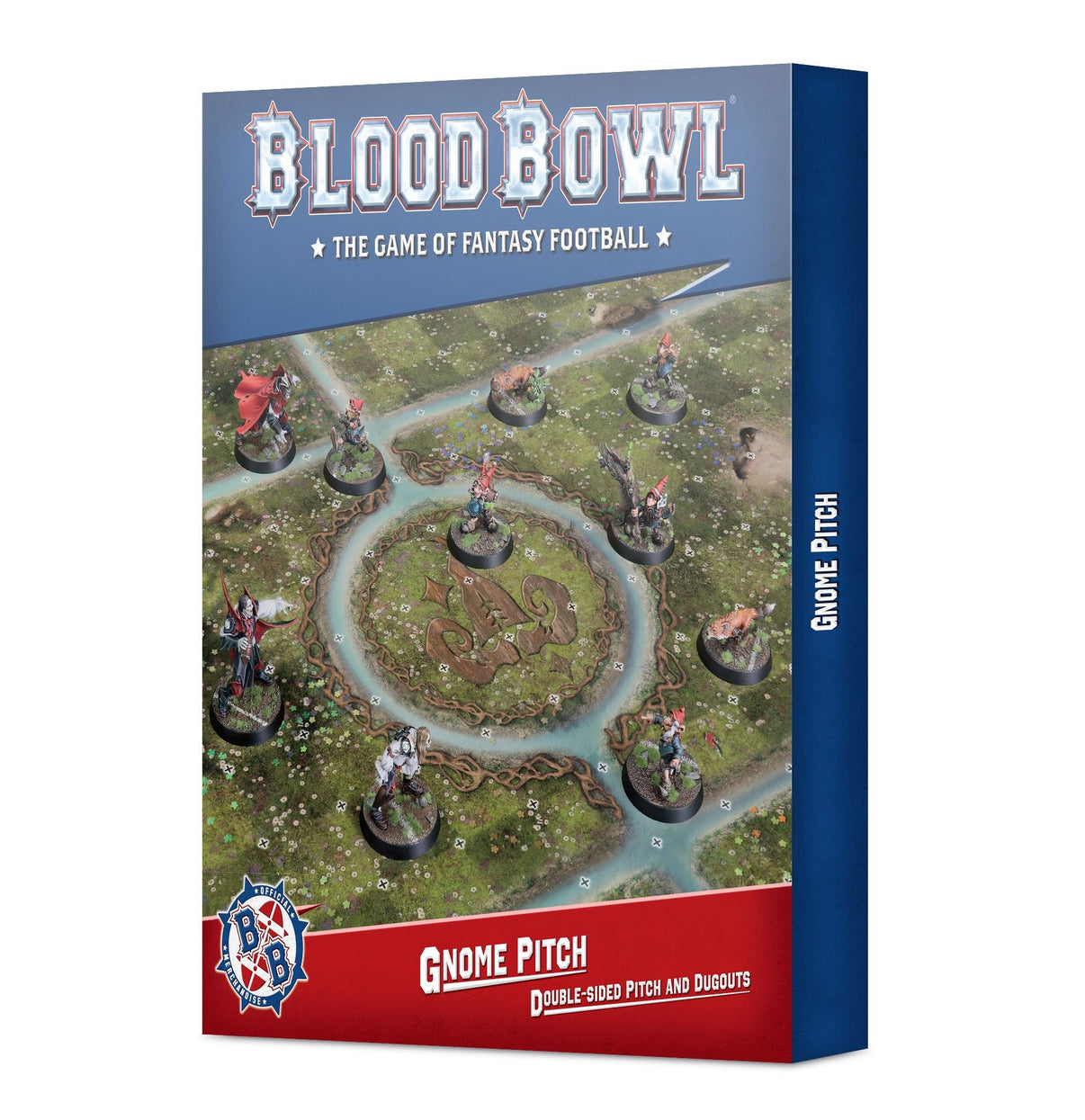 Blood Bowl: Gnome Pitch Doubled-Sided Pitch and Dugouts